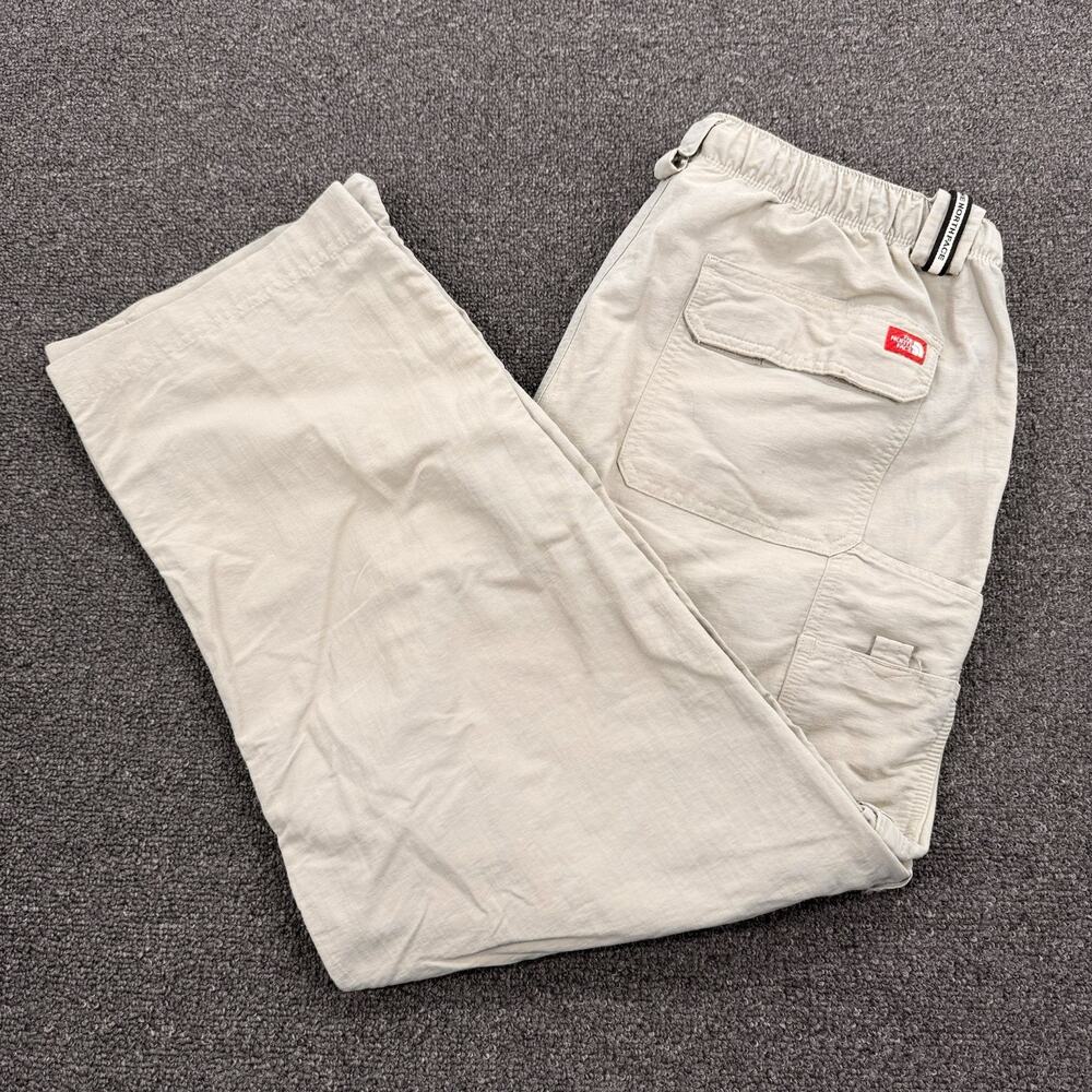 North Face Mens Convertible Hiking Pants Size XL Zip Off Legs Cargo Shorts Nylon